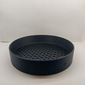 tijela redonda com bordado interior honeycomb