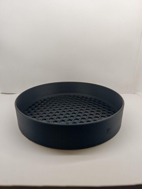 tijela redonda com bordado interior honeycomb