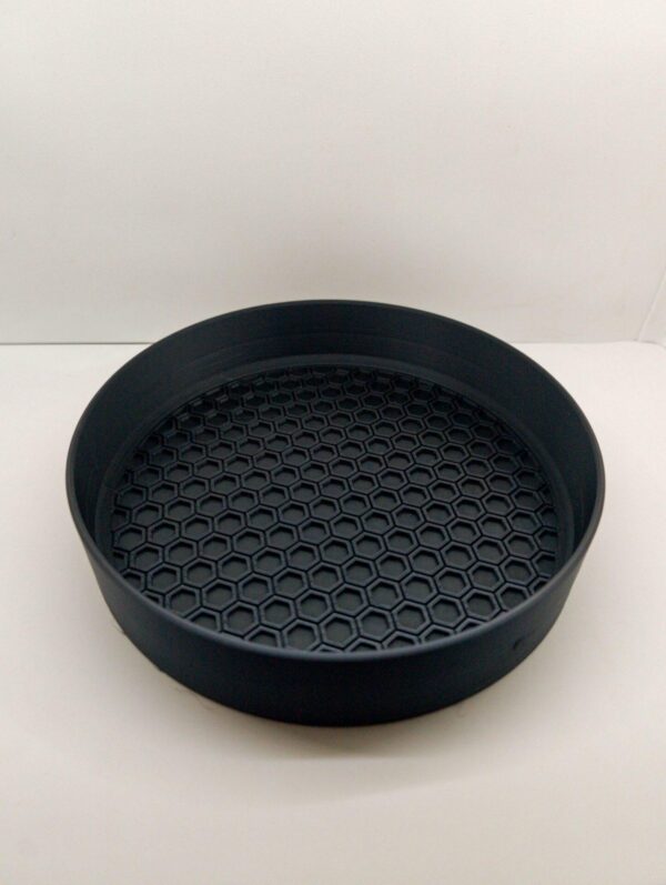 tijela redonda com bordado interior honeycomb