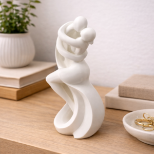 estátua minimalista dançarinos