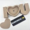 moldura "i love you" para fotografias